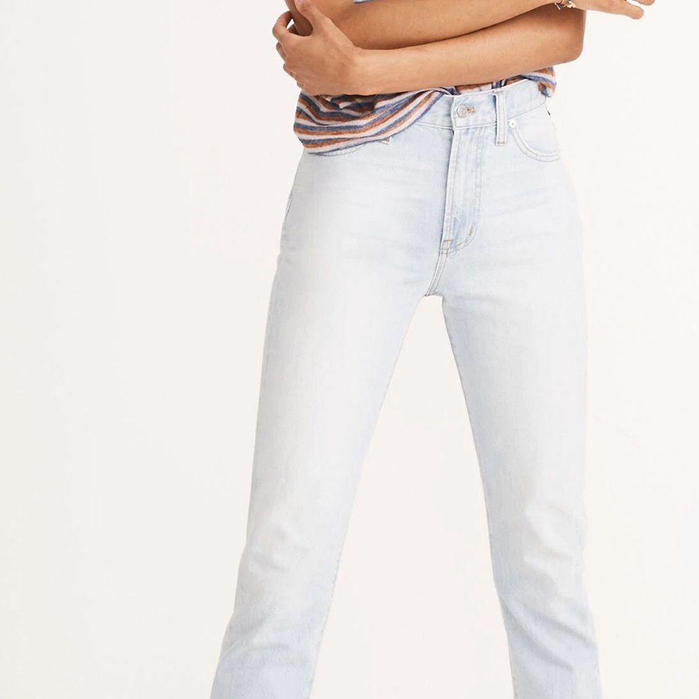 Madewell High Rise Straight Jeans
